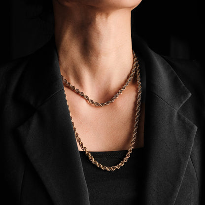 Vintage Rope Twist Chain