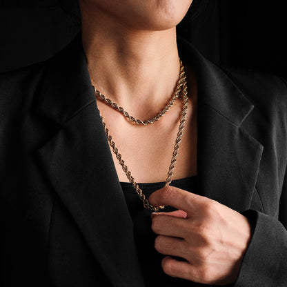 Vintage Rope Twist Chain