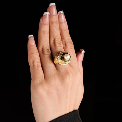 Vintage Textured Ring