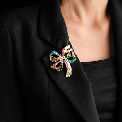 Kutchinsky Flower Brooch
