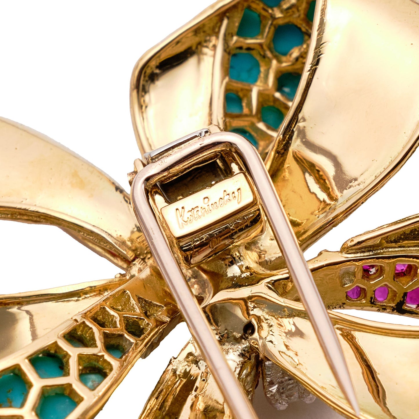 Kutchinsky Flower Brooch
