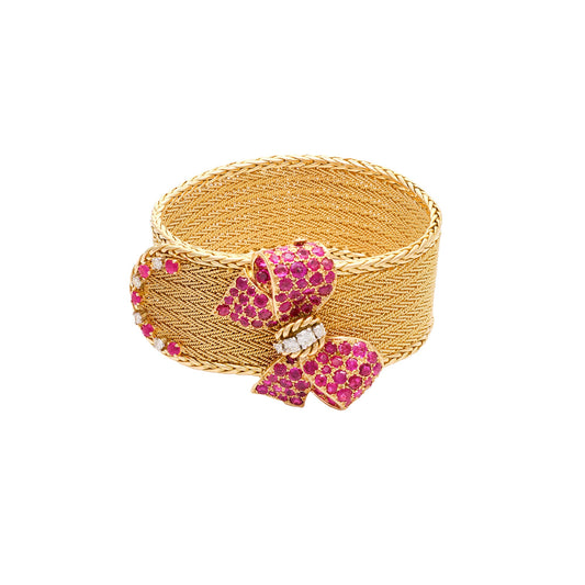 Vintage Bow Buckle Bracelet