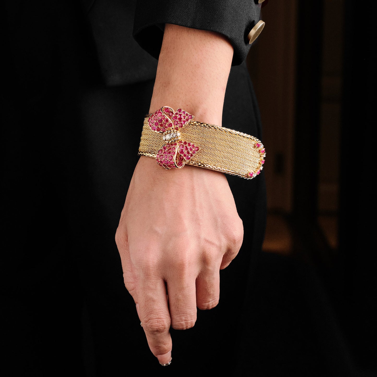 Vintage Bow Buckle Bracelet