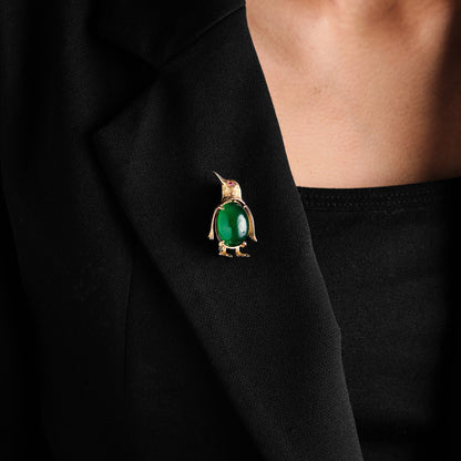 Vintage Penguin Brooch