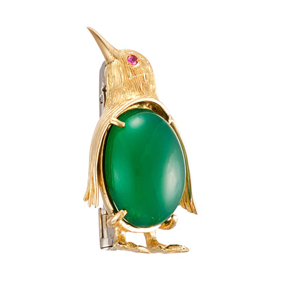 Vintage Penguin Brooch