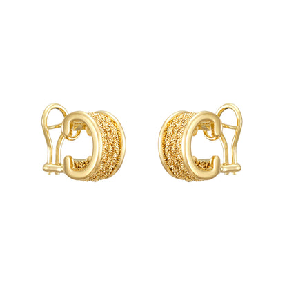 Yuri Ichihashi Gold Earrings