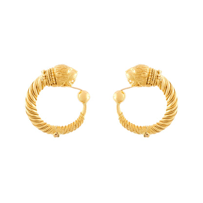 Lalaounis Lion Earrings