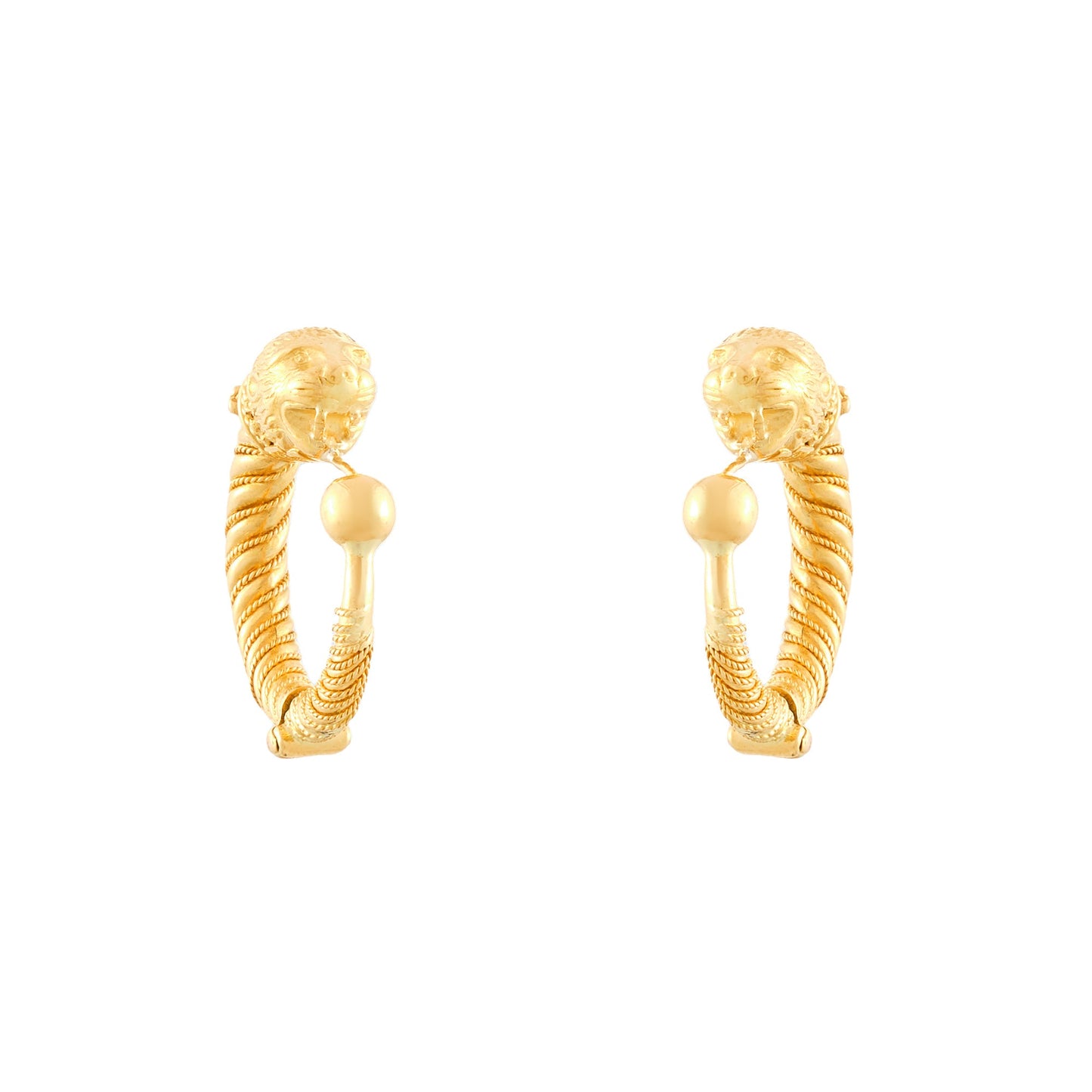 Lalaounis Lion Earrings