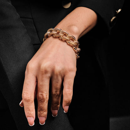 Vintage Gold Link Bracelet