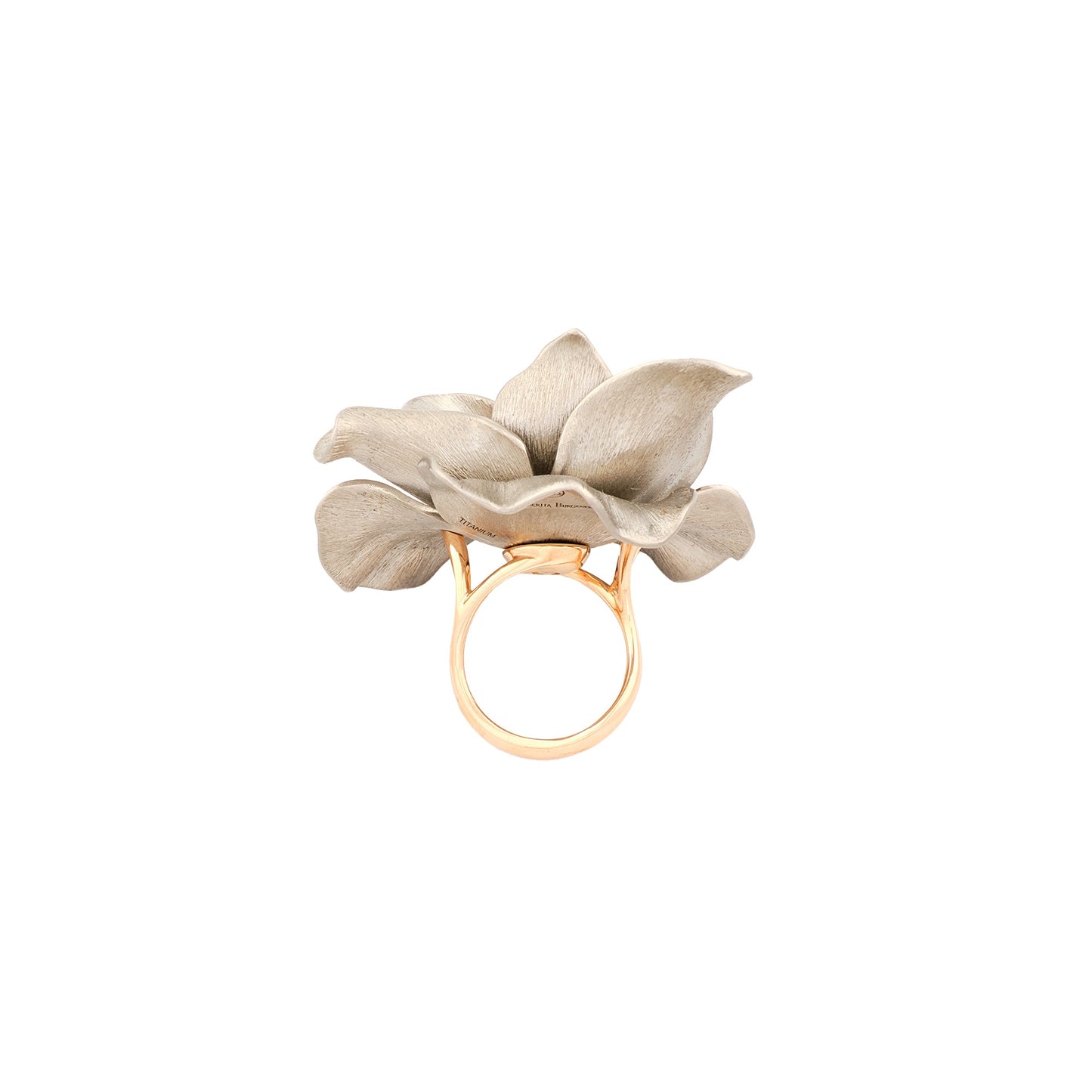 Margherita Burgener Spessartite Titanium Ring