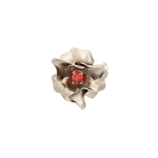 Margherita Burgener Spessartite Titanium Ring
