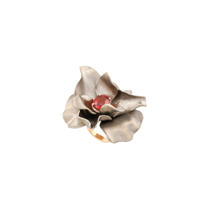 Margherita Burgener Spessartite Titanium Ring