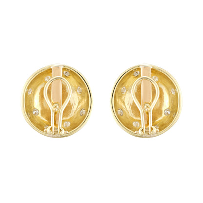 Vintage Dome Earrings