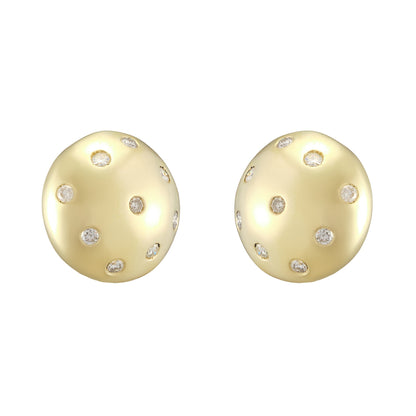 Vintage Dome Earrings