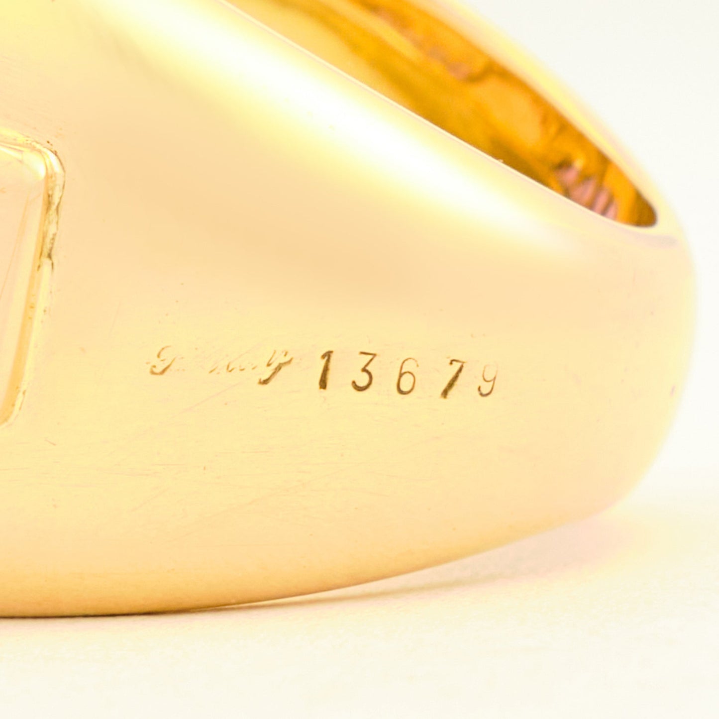 Poiray Citrine Ring
