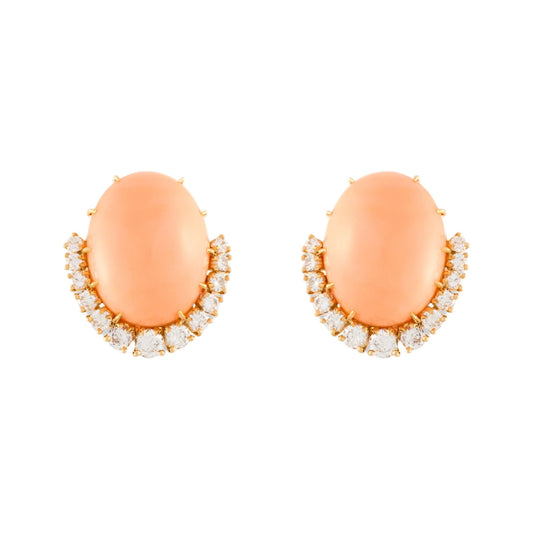Vintage Coral Earrings