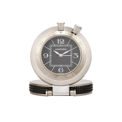 Cartier Pasha Pendulette Alarm Desk Clock