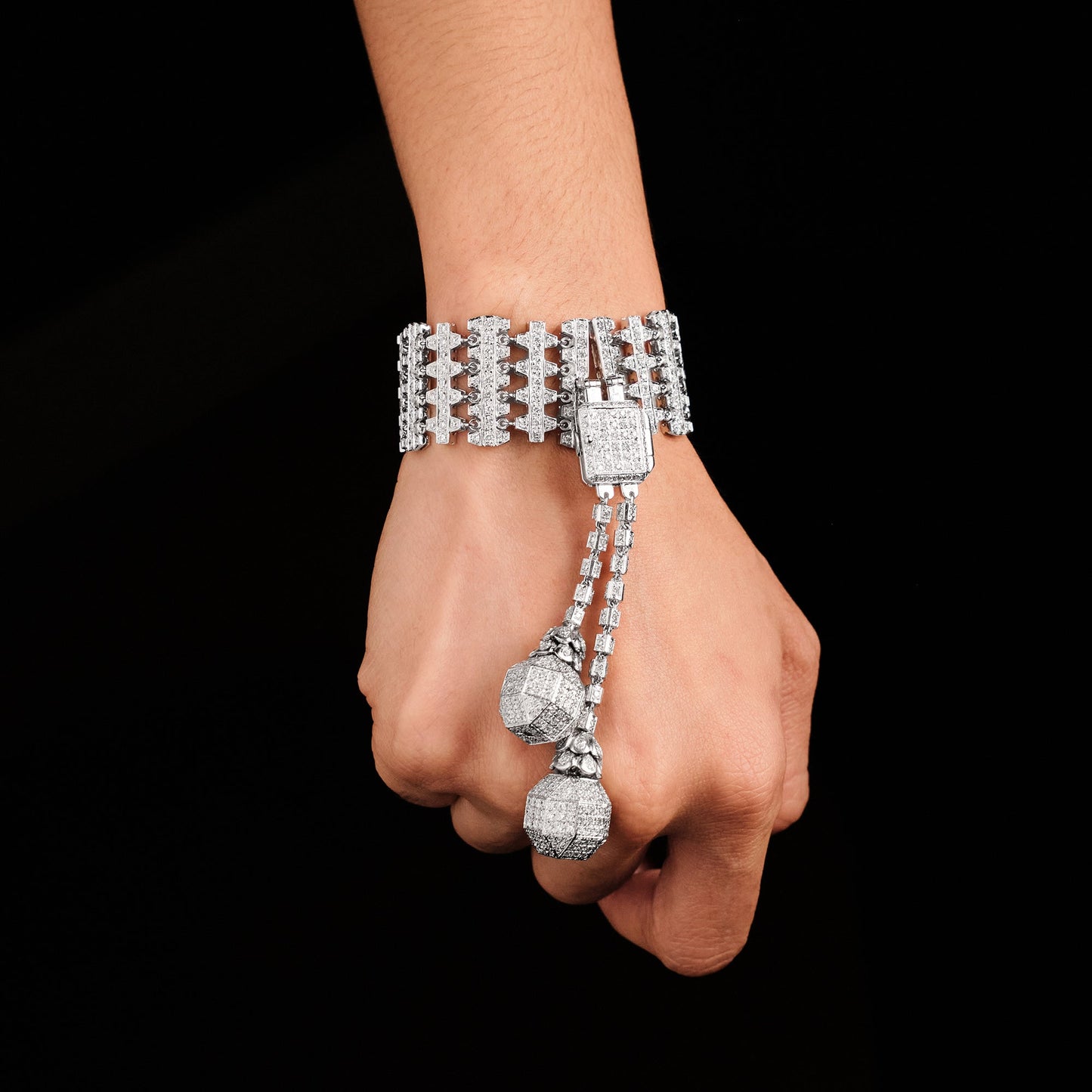 Paolo Bongia Diamond Tassle Bracelet