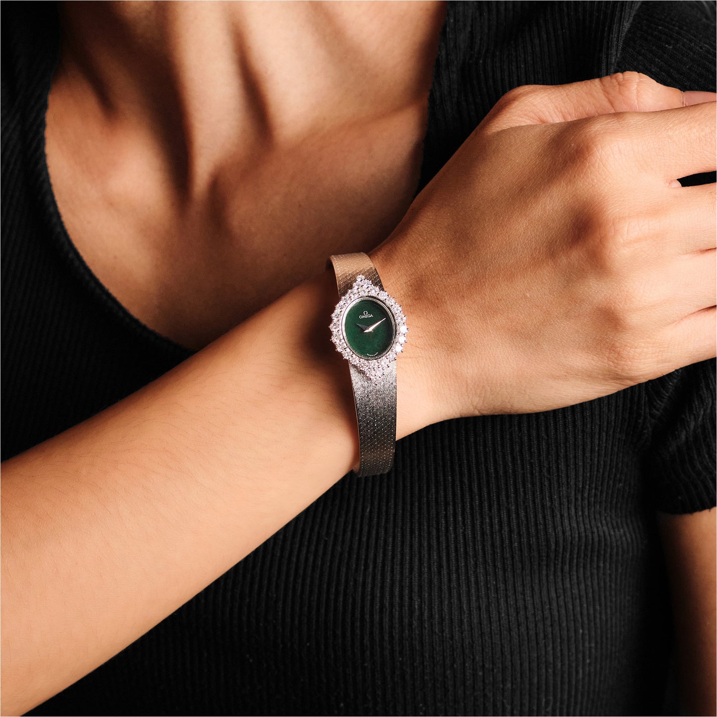 Omega Diamond Ladies Watch
