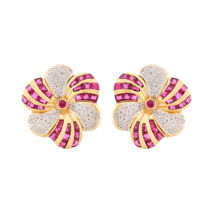 Vintage Flower Earrings