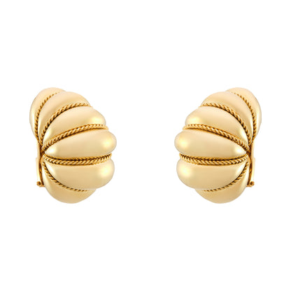 Tiffany & Co. Gold Shrimp Earrings