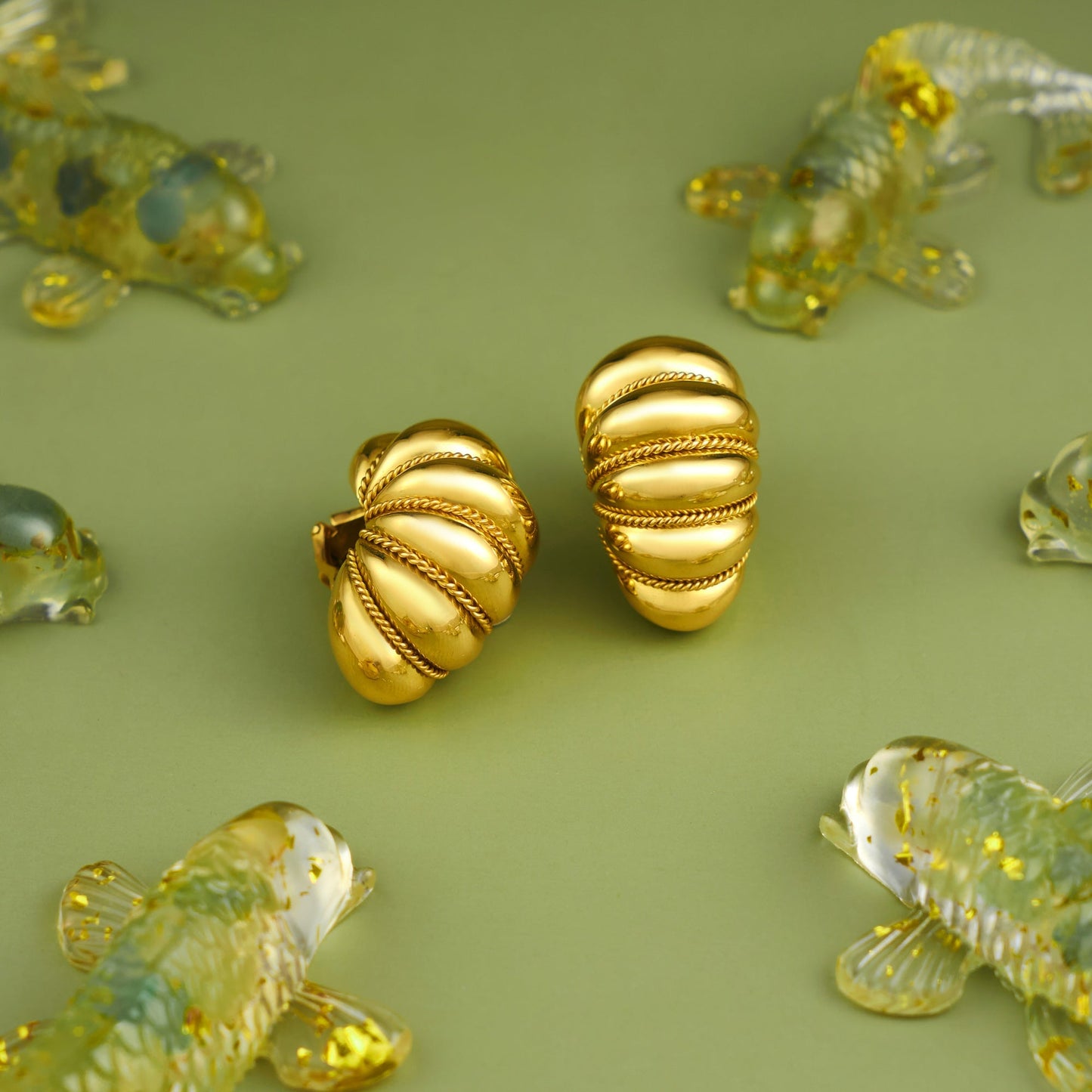 Tiffany & Co. Gold Shrimp Earrings