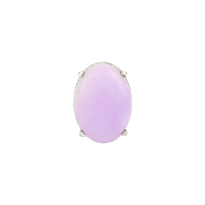 Vintage Lavender Jade Ring