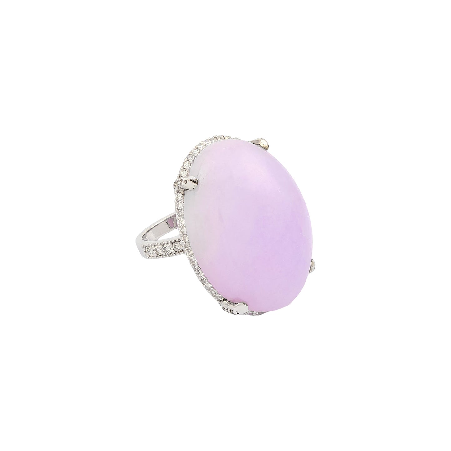 Vintage Lavender Jade Ring