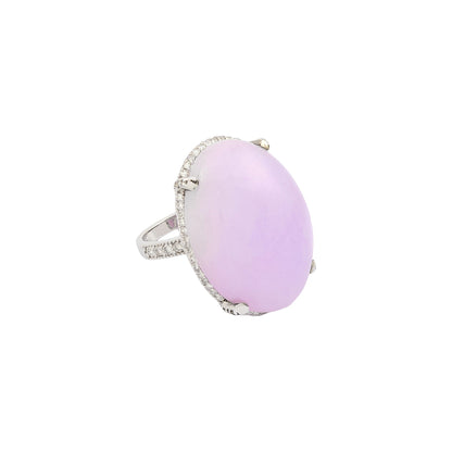 Vintage Lavender Jade Ring