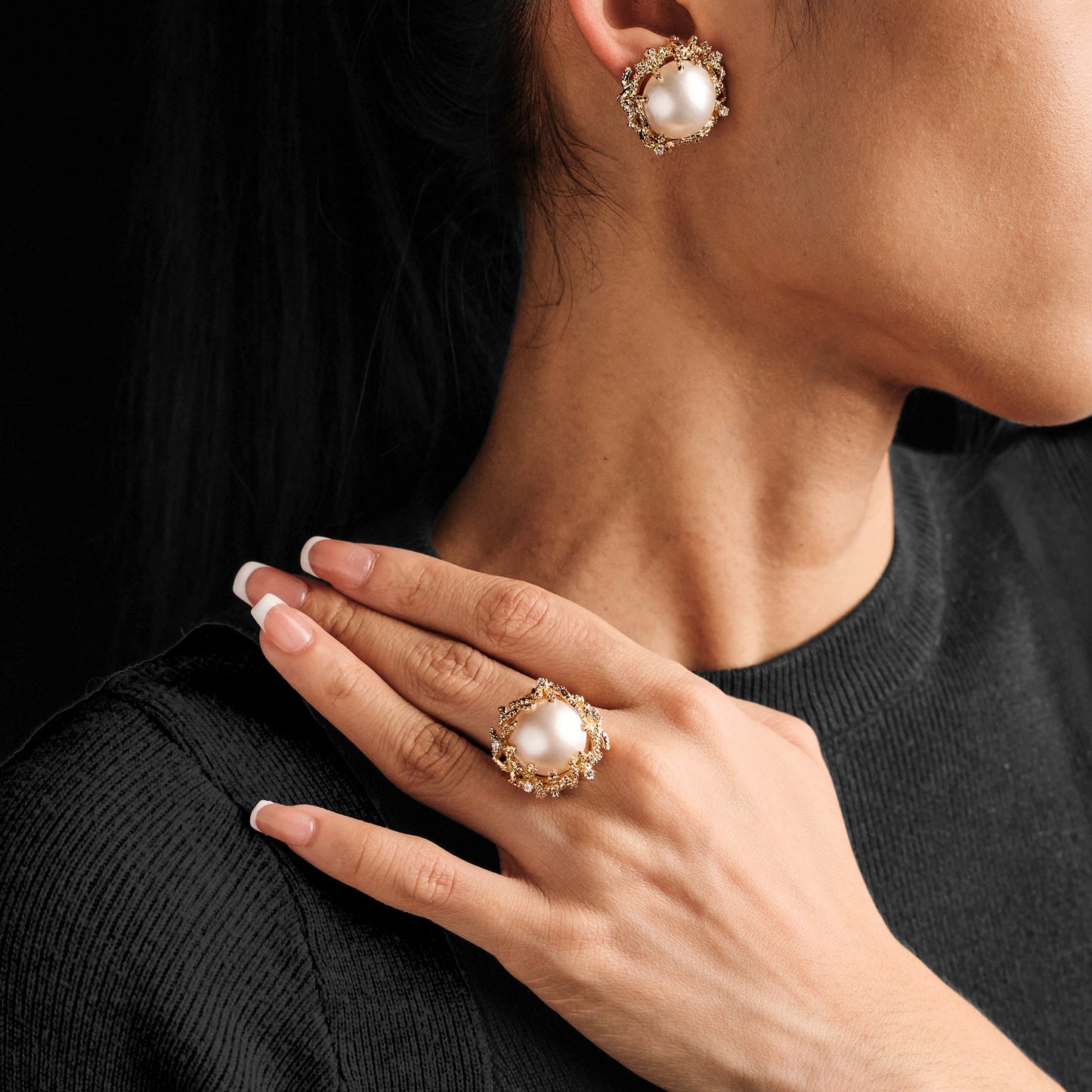 Ben Rosenfeld Ring &  Earclip Suite
