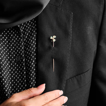 Antique Flower Stick Pin