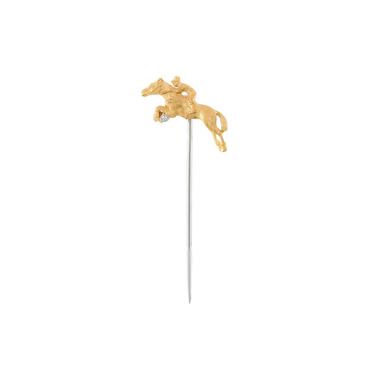 Antique Galloping Horse Stick Pin