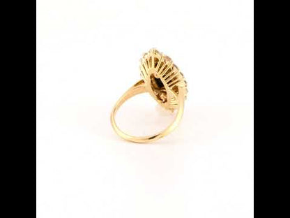 Van Cleef & Arpels Onyx and Diamond Ring