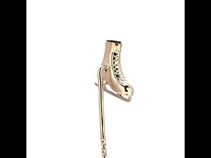 Antique Skating Shoe Stick Pin