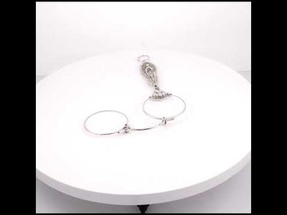 Antique Edwardian Platinum Lorgnette