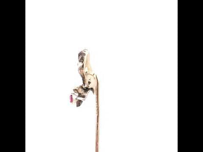Antique Owl Pin