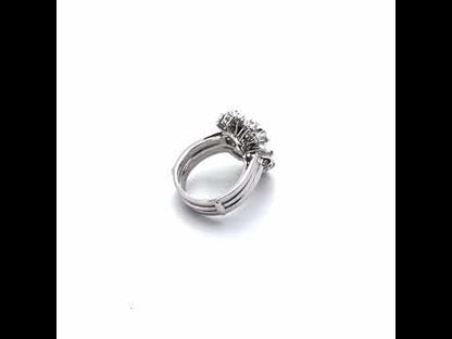 Vintage Jacket Diamond Ring