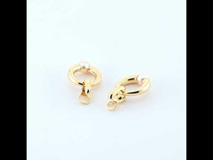 Cartier Pearl Ear Pendants