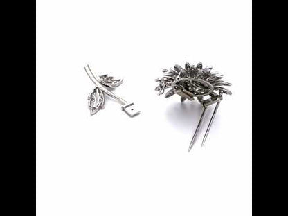 Vintage Transformable Flower Brooch