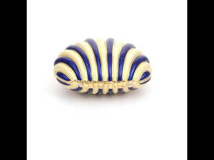 Spaulding & Co. Enamel Pill Box
