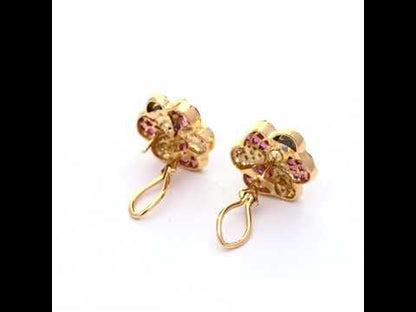 Vintage Flower Earrings