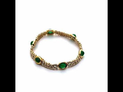 Vintage Emerald Bracelet