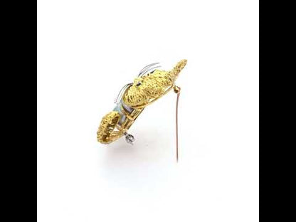 Toliro Cat Brooch