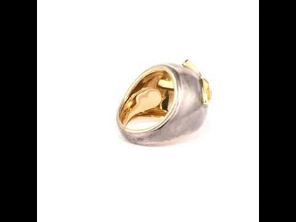 Vintage Sapphire and Diamond Ring