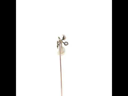 Antique Baroque Pearl Stick Pin