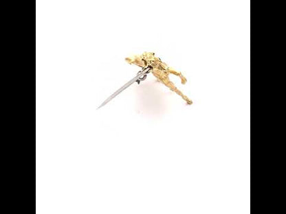 Vintage Italian Horse Brooch